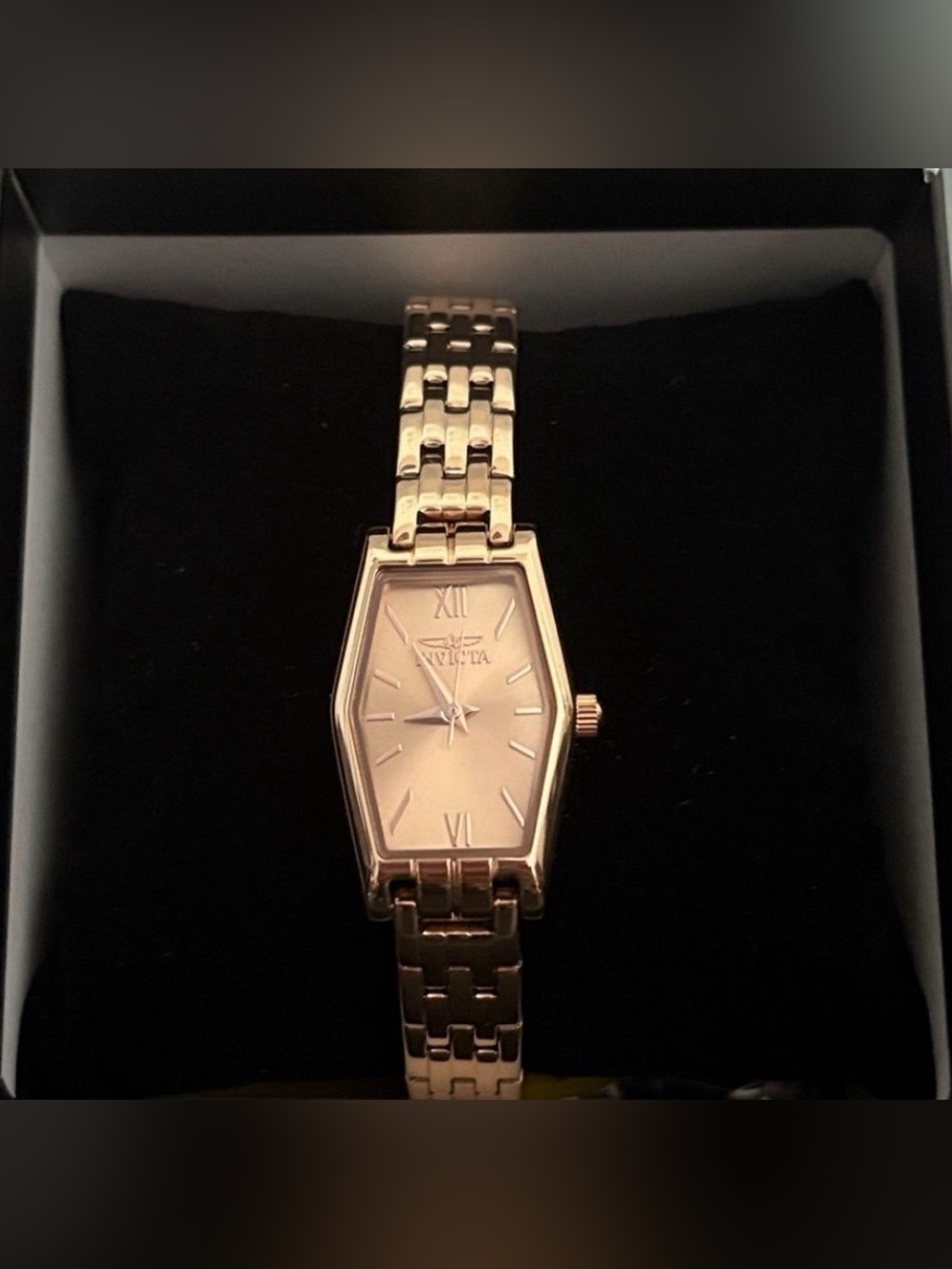 Invicta Rose Gold NIB Angel Lady Bracelet Watch Stainless Steel - Picture 2 of 4